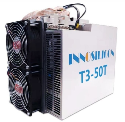 ईथरनेट इनोसिलिकॉन T3H+50T सेकेंड हैंड Asic Miners 303*203*278mm